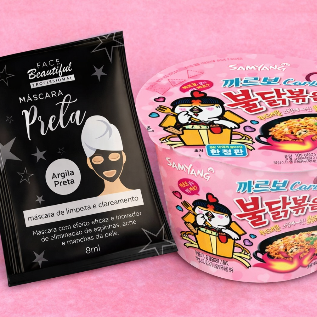 Kit Noite de Dorama (Lámen + Máscara)